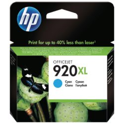 Hp 920XL High Yield Ink Cartridge, Cyan Single Pack, CD972AE